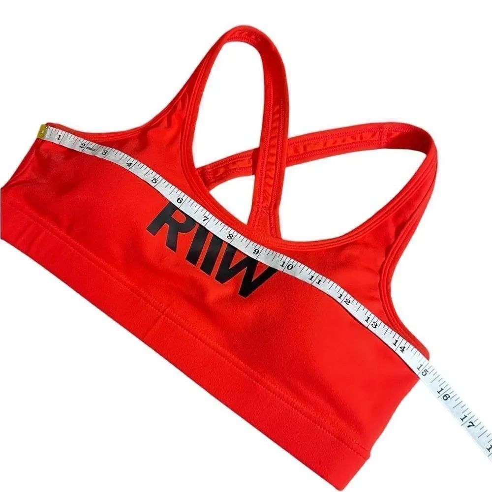 Ryder wear sports bra tangerine orange high impact size large